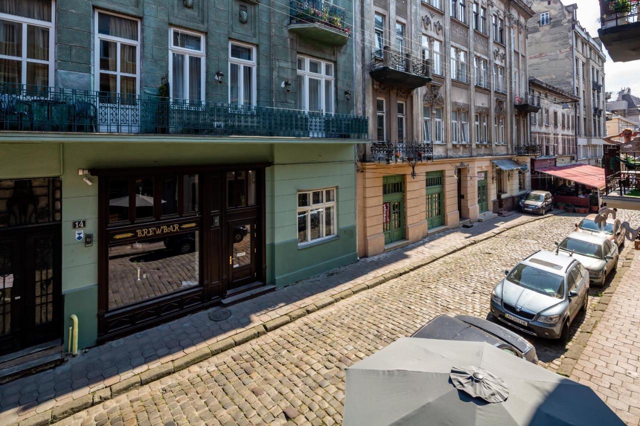 Alfa Apartments Staroevrejska 18 Lviv Bagian luar foto